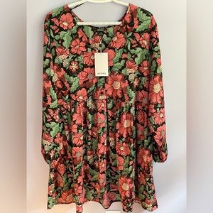 Autumn tone dress by Monki, never worn
